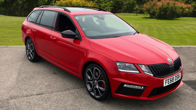 SKODA Octavia 2.0 TDI CR vRS 5dr DSG Diesel Estate